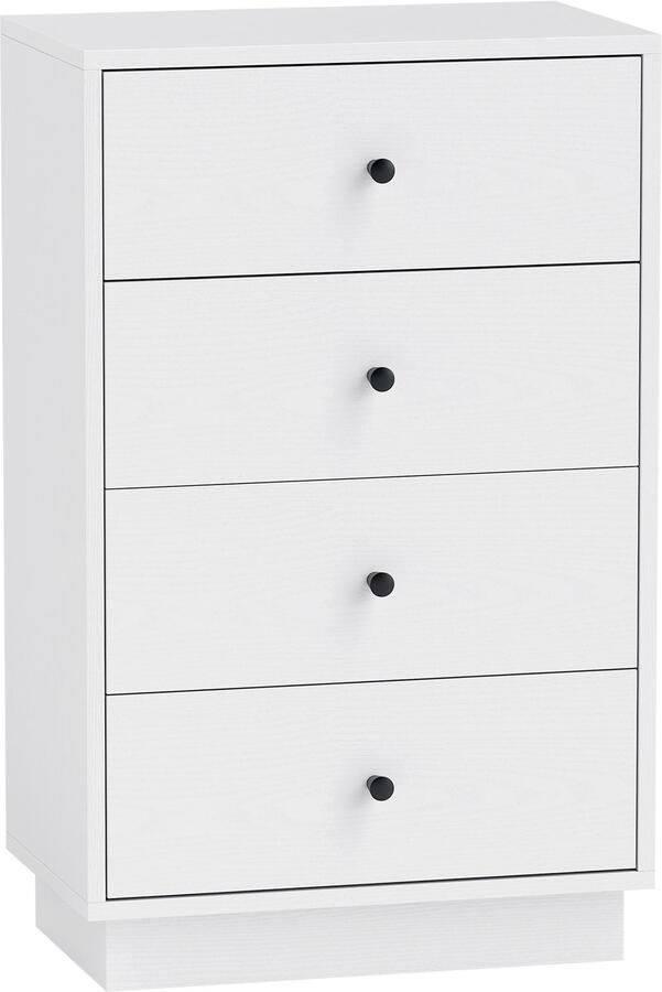 Homcom ladekast spaanplaat 47L x 29B x 75H cm wit
