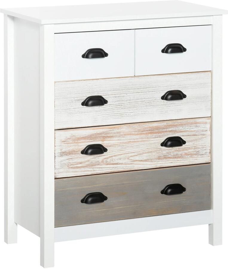 Homcom RoyaLuxe Kast Kastje Dressoir Boekenkast Dressoir Kasten Dressoirs Garderobekast Garderoberek Speelgoed Speelgoedkast Opberg Kast OpbergKasten Organizer Woonkamer Kast Woonkamerkast