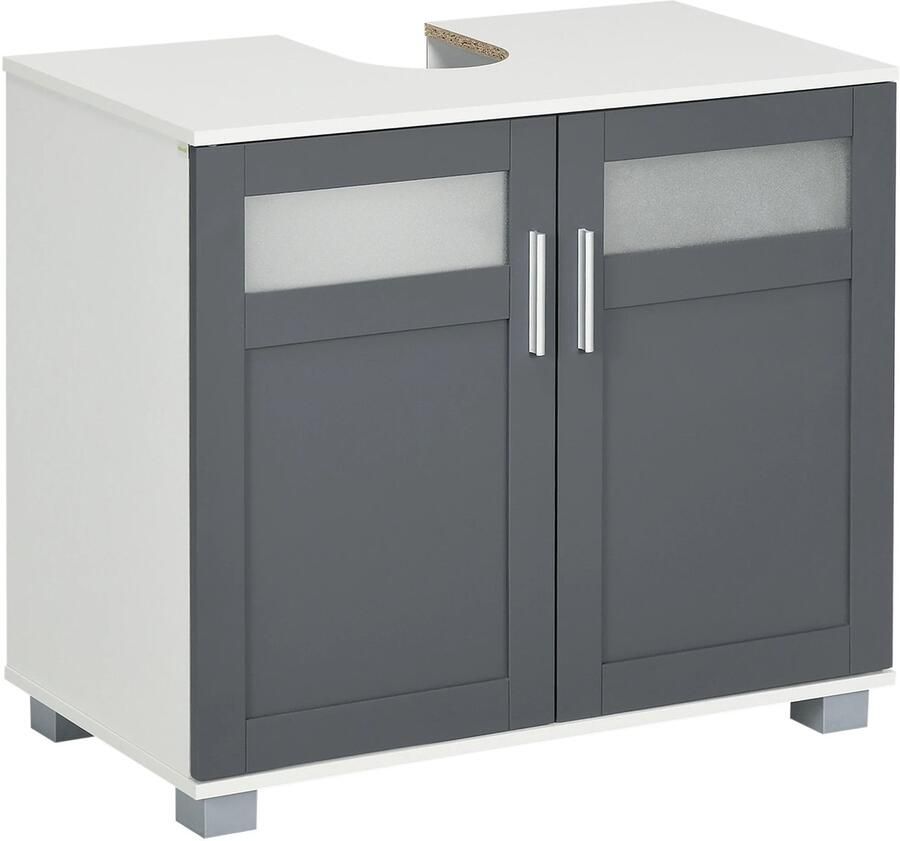 Homcom VidaLuxe Badkamerkast Dressoir Badkamer Kast Badkamer Kastje Kasten Kastje Badkamerkastje Badkamer Kastje Kast Badkamer Wit Badkamerkast Badkamer Accessoires Badkamermeubel Badkamermeubels