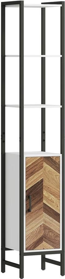 Homcom VidaLuxe Badkamerkast Kolomkast Badkamer Kast Badkamer Kastje Kasten Kastje Badkamerkastje Badkamer Kastje Kast Badkamer Wit Badkamerkast Badkamer Accessoires Badkamermeubel Badkamermeubels