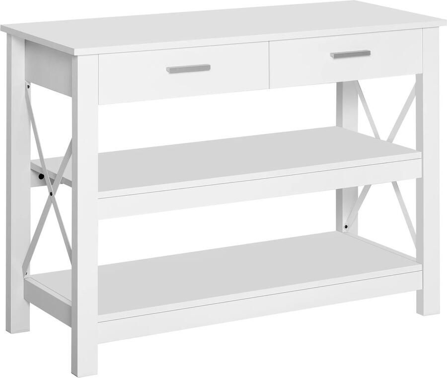 Homcom VidaLuxe Dressoir Boekenkast Wit Woonkamer Archiefkast Opbergkast Opbergkasten Binnen Opbergkast Kast Kastje Opberg Kast Opbergkastje Organizer Organizers Opbergrek Opberg Rek Meubel Woonkamer Meubel