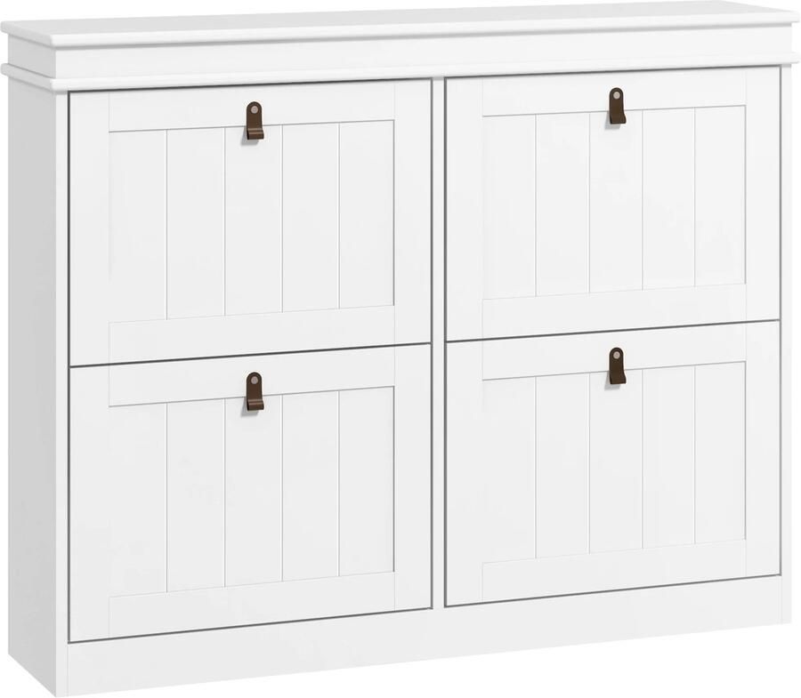 Homcom VidaLuxe Schoenenkast Schoenen Kast Schoenenrek Rek Woonkamer Kast Kastje Opberg Kast Opbergkastje Dressoir Organizer Organizers Opbergrek Opberg Rek Garderobe Kast