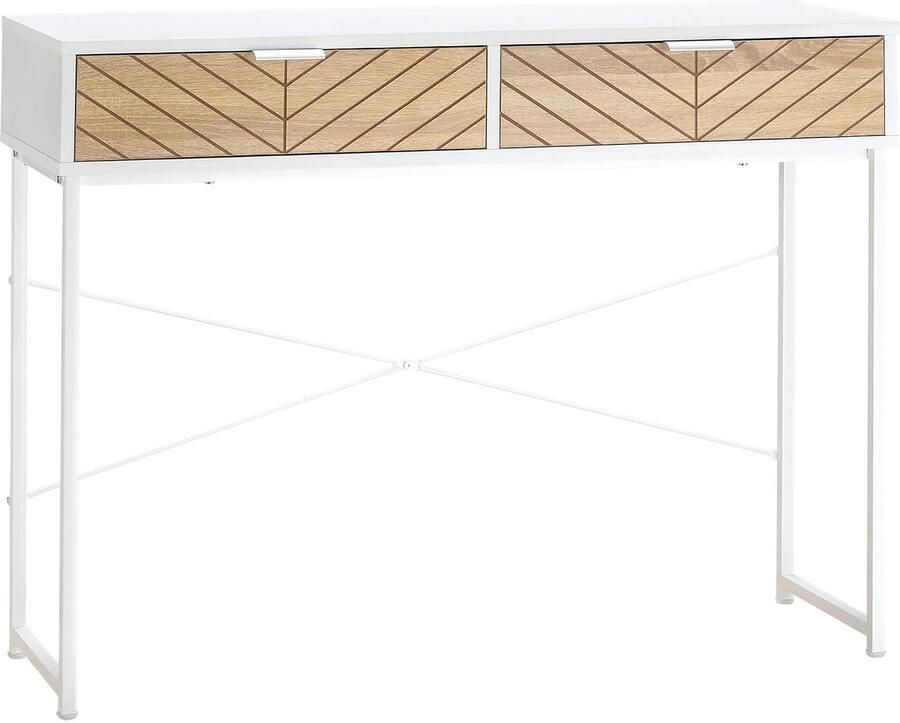 Homcom VidaLuxe Smalle Consoletafel Bijzettafel Bijzettafels Bijzettafeltjes Woonkamer Bijzettafel Bank Entree Tafel Tafeltje Side Table Sidetable