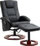 Homcom Massagesessel mit Hocker 700-160V90 - Thumbnail 1