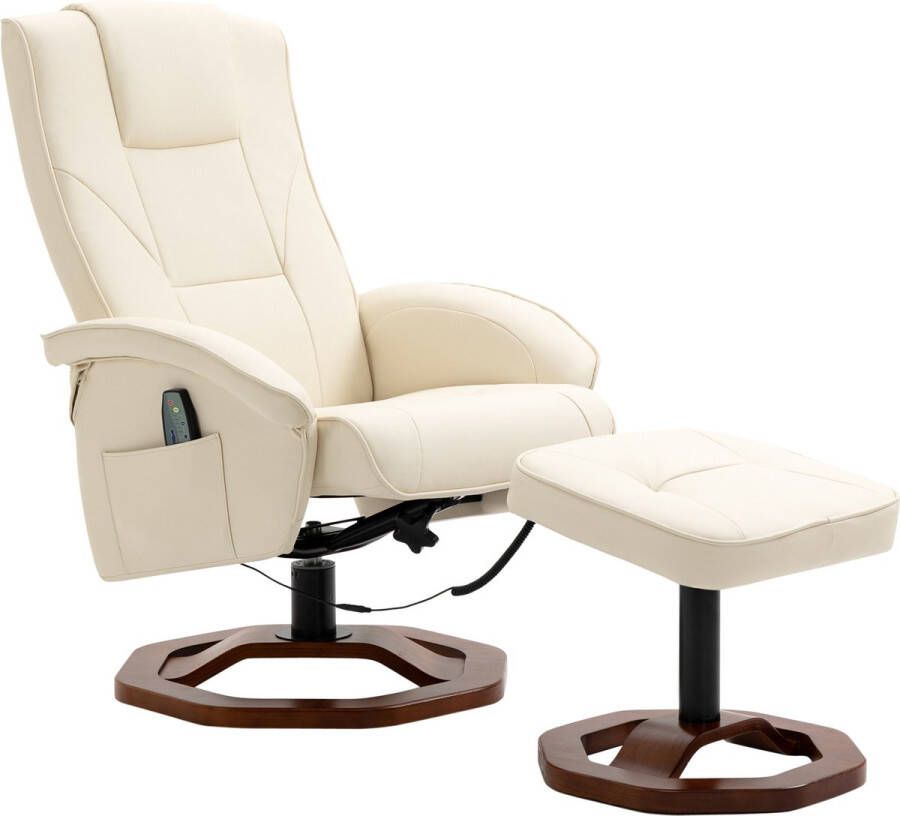 Homcom Massagesessel mit Hocker 700-160V90