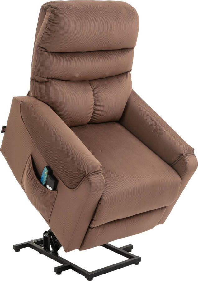 Homcom Relaxfauteuil met sta-op hulp met ligfunctie - Foto 2