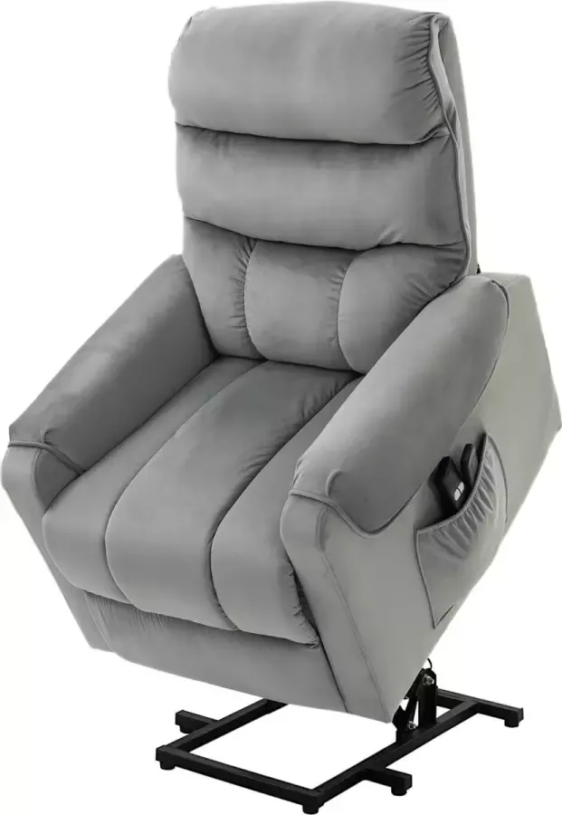 Homcom Massagestoel met opstahulp en 2 afstandsbedieningen 713-090V90