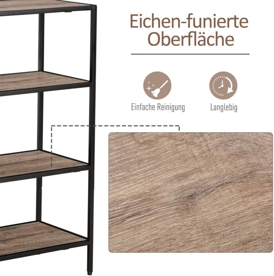 Homcom Opbergkast Industriële Stijl