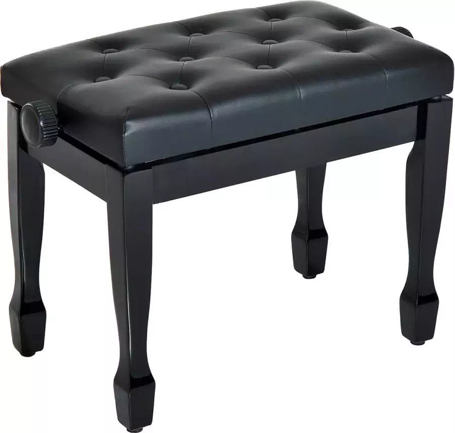 Homcom Pianokruk in hoogte verstelbare pianobank om muziekinstrumenten te oefenen 02-0713 - Foto 3
