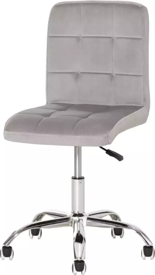 Homcom Salonkruk met wielen werkkruk rolkruk draaikruk in hoogte verstelbaar 839-044V01