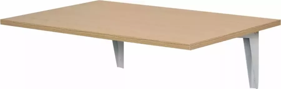 Homcom Wandtafel wandklaptafel keukentafel bureau eettafel kindermeubilair 2 kleuren 833-179-1