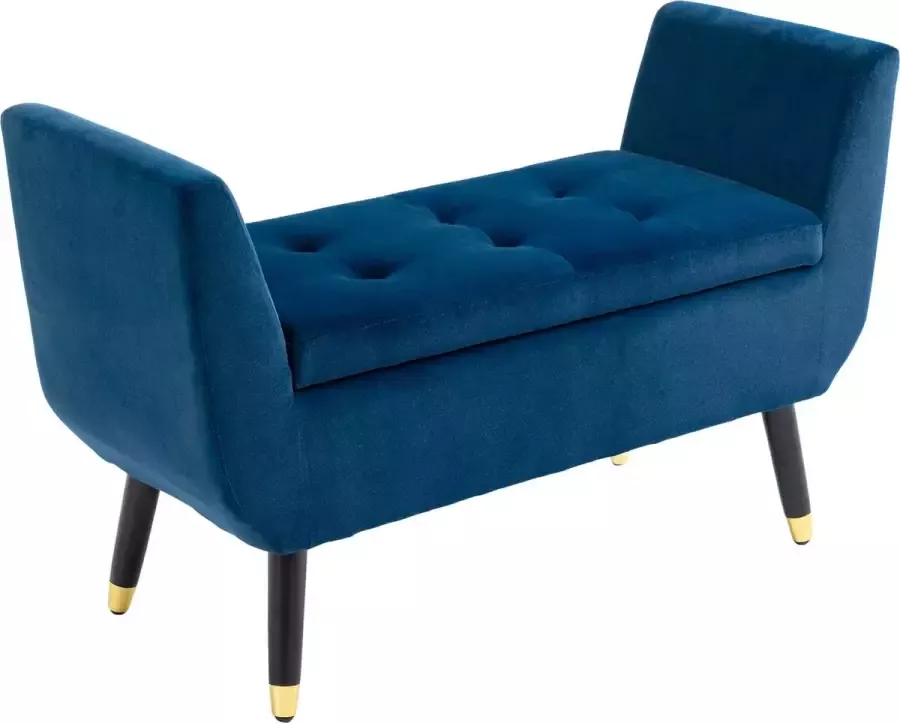 Homcom Zitbank met opbergruimte Armleuningen Ademend