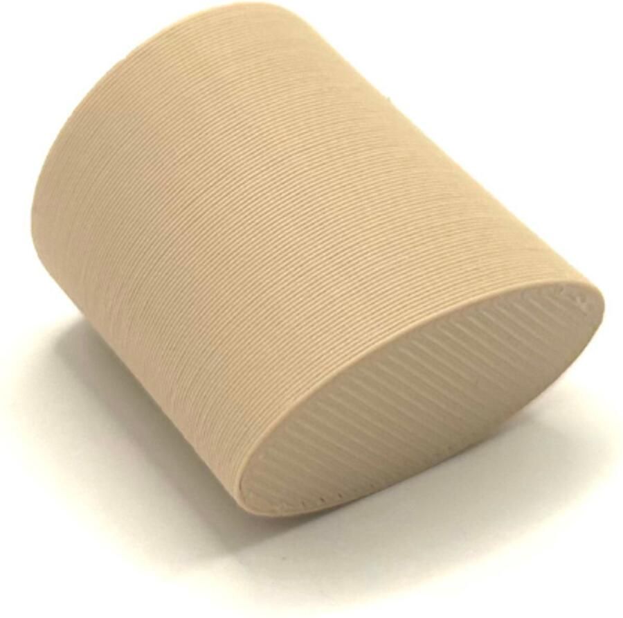 Home 3D Kastknop Beige – Set van 4 – Deurknoppen voor Kasten – Incl. Bevestigingsmateriaal – Ontworpen en Gemaakt in Nederland