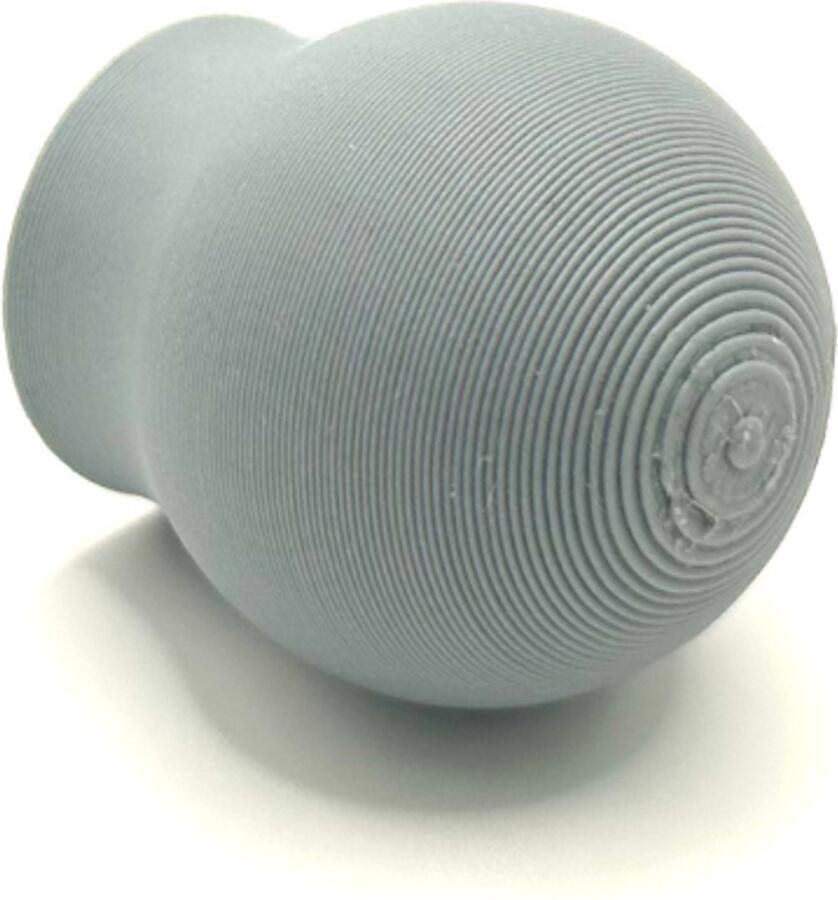 Home 3D Kastknop Grijs – Set van 4 – Deurknoppen voor Kasten – Incl. Bevestigingsmateriaal – Ontworpen en Gemaakt in Nederland