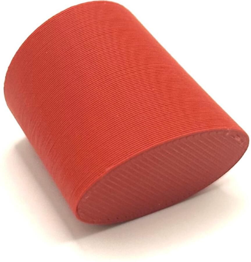 Home 3D Kastknop Rood – Set van 4 – Deurknoppen voor Kasten – Incl. Bevestigingsmateriaal – Ontworpen en Gemaakt in Nederland