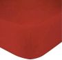 Home bedding Premium -Jersey hoeslaken stretch Lits-jumeaux Hoeslaken 190x220 +40 cm- geschikt voor boxspring- 100% katoen -‎ Rood - Thumbnail 2
