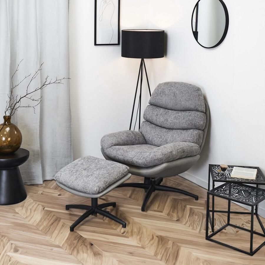 HOME DECO FACTORY fauteuil William Grey