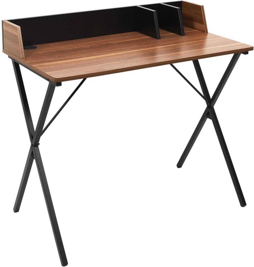 HOME DECO FACTORY Retro bureau Brice 90x84x50cm