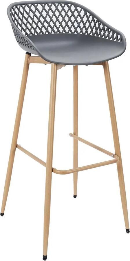 Home Deco Barstoel Malaga Barkruk Tuin Stijlvol en Duurzaam voor Binnen & Buiten 76 cm