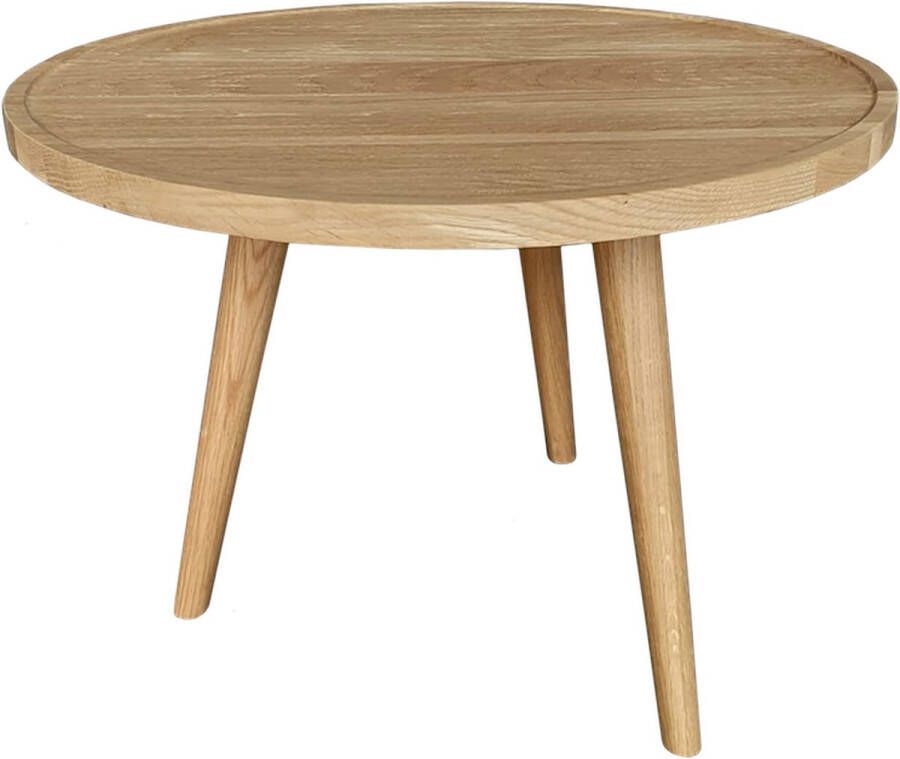 Home Delight Bijzettafel Eiken rond 56cm