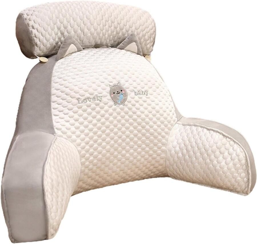 Home & Marker Groot Rugkussen Leeskussen Rug Kussen Rugkussen Bed Zitkussen COMFREST