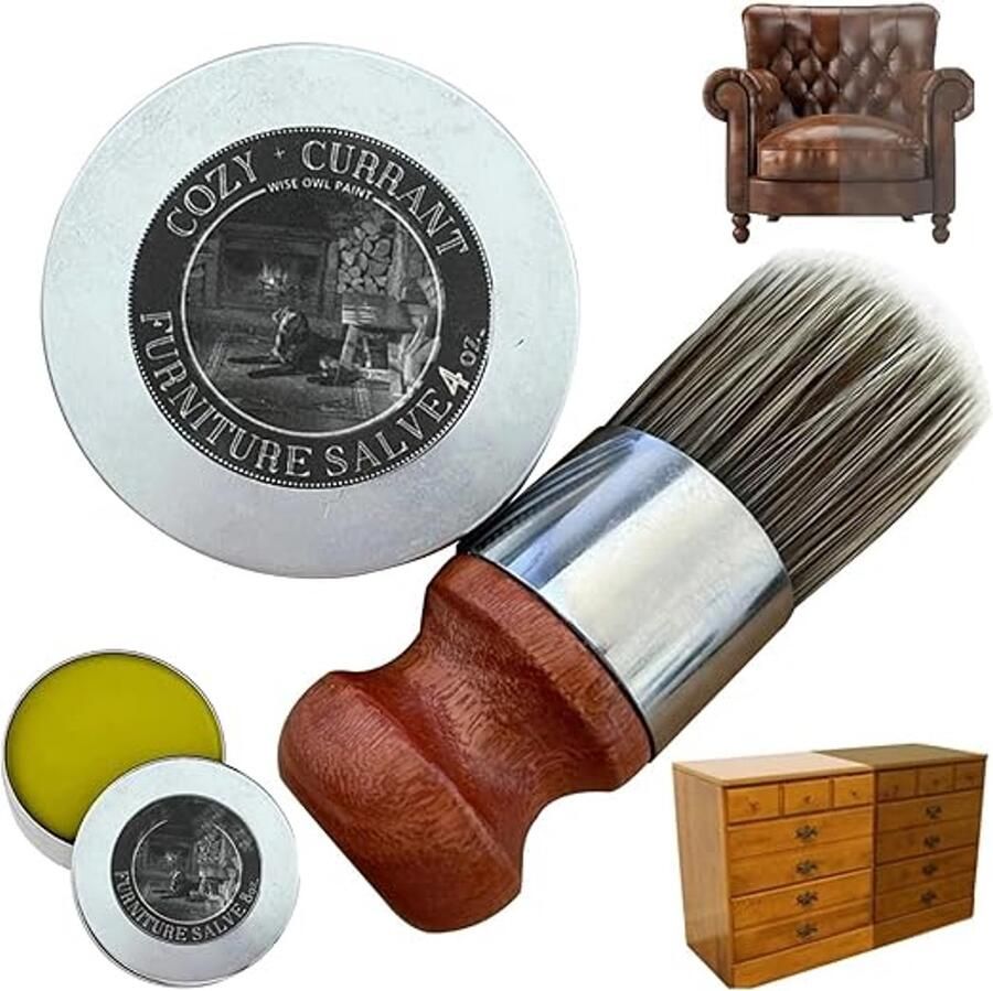 Home & Marker Multifunctionele Bijenwas Meubelolie Leervet Ledervet Geschikt voor Leer Hout RVS Vinyl REVIVAPRO