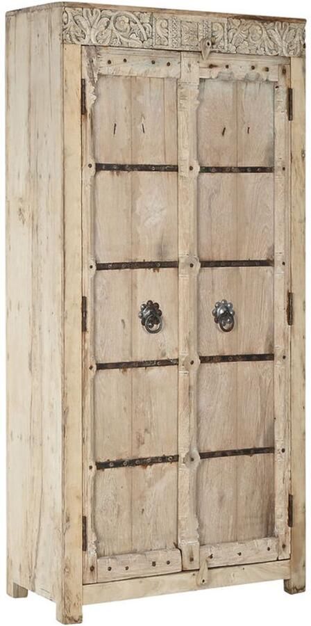 Home ESPRIT Dientafel Natuurlijk Teakhout 90 x 45 x 190 cm