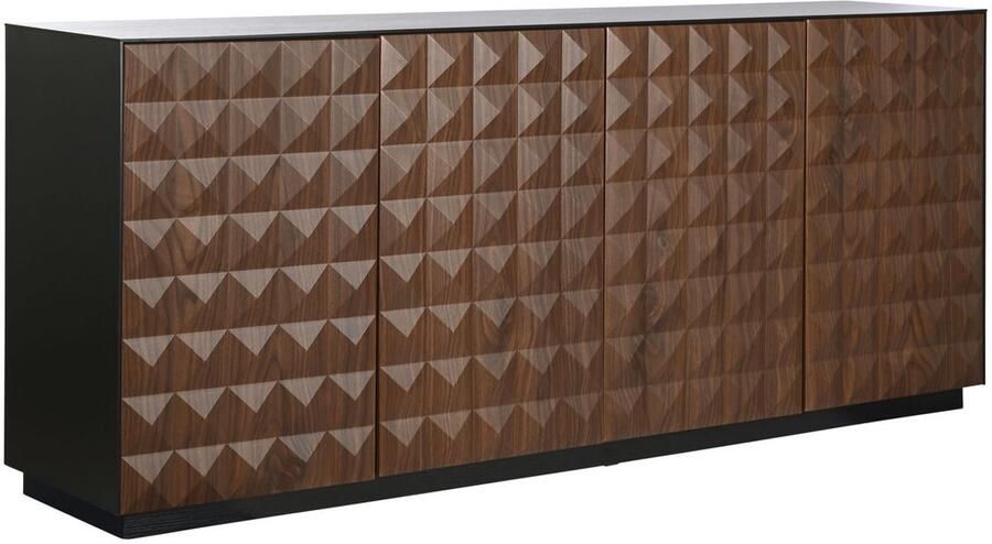 Home ESPRIT Dressoir Bruin Zwart Hout MDF 188 4 X 42 1 X 80 6 cm