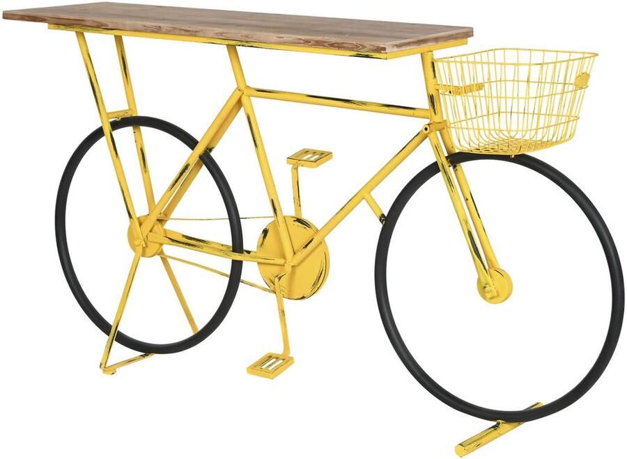 Home ESPRIT Gang Geel Zwart 160 x 40 x 88 cm