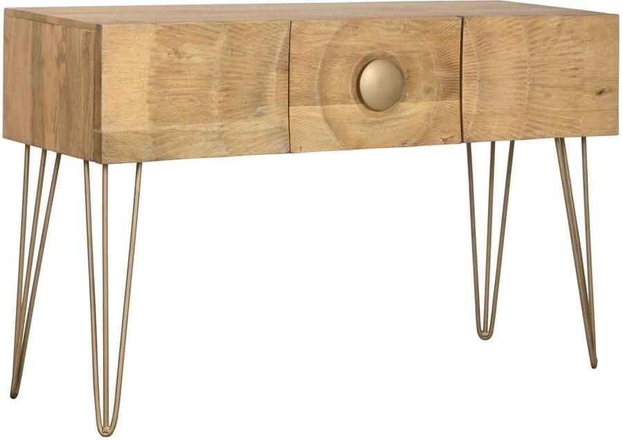 Home ESPRIT Gang Gouden 120 x 38 x 76 cm