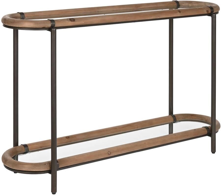 Home ESPRIT Gang Zwart 131 x 36 x 81 cm