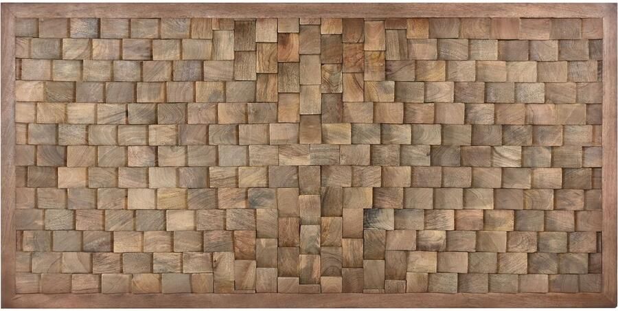 Home ESPRIT Hoofdbord Natuurlijk Mangohout 160 x 5 x 80 cm