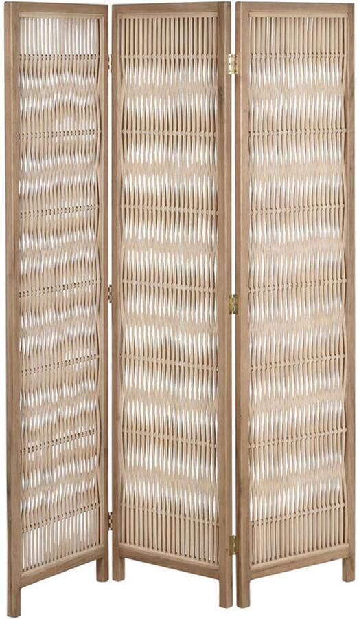 Home ESPRIT Kamerscherm Bruin Spar 138 X 3 5 X 186 cm