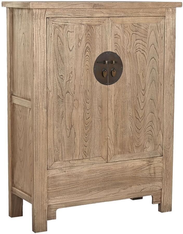 Home ESPRIT Kast Natuurlijk Elmhout 102 x 40 x 132 cm