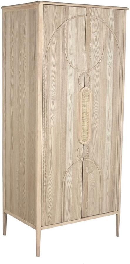 Home ESPRIT Kast Natuurlijk Spar Hout MDF 78 x 55 x 180 cm