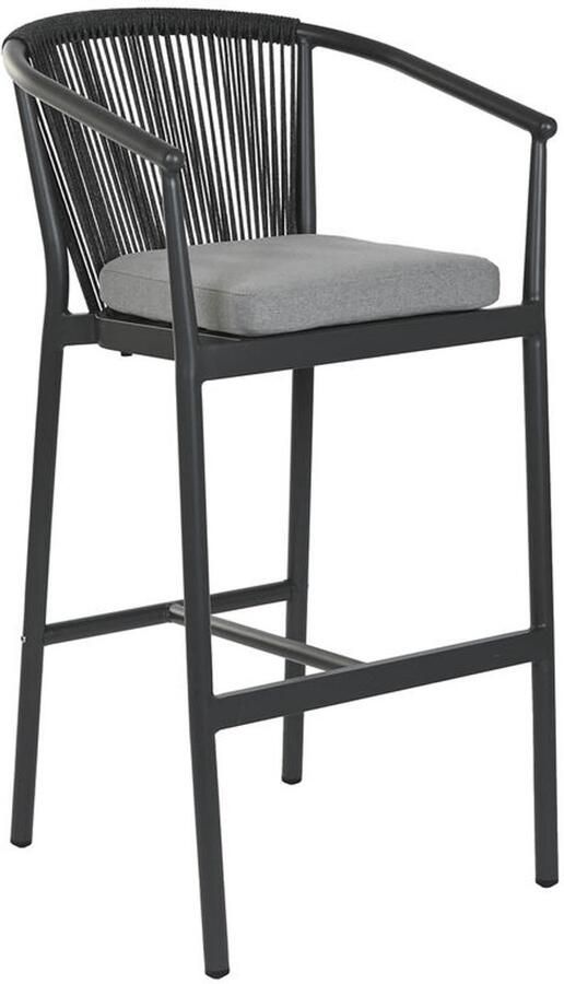 Home ESPRIT Kruk Aluminium Synthetische rotan 57 x 61 x 108 cm