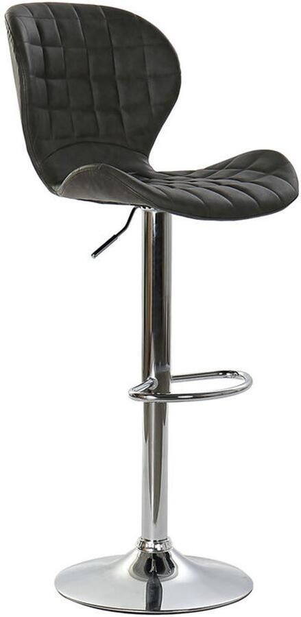 Home ESPRIT Kruk Donker grijs Metaal 47 x 50 x 110 cm