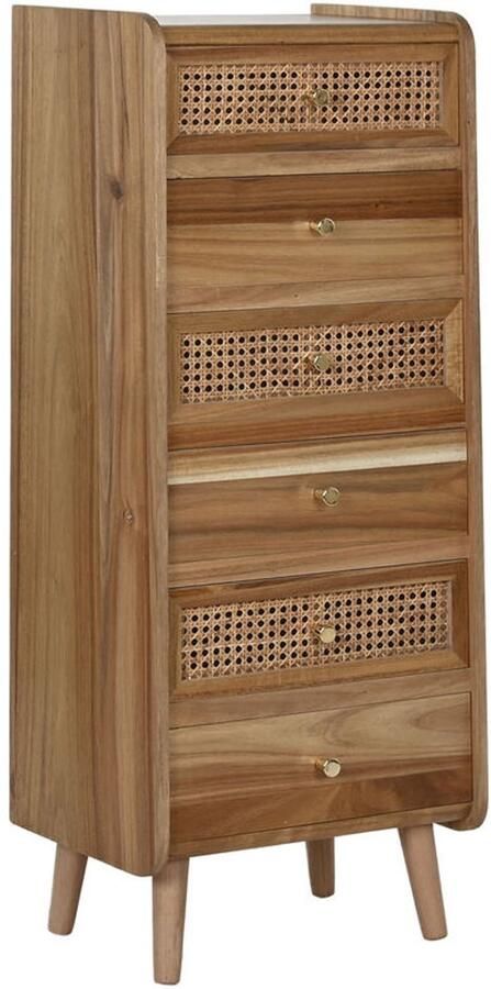 Home ESPRIT Ladenkast Bruin Acacia Hout MDF 40 x 30 x 104 5 cm