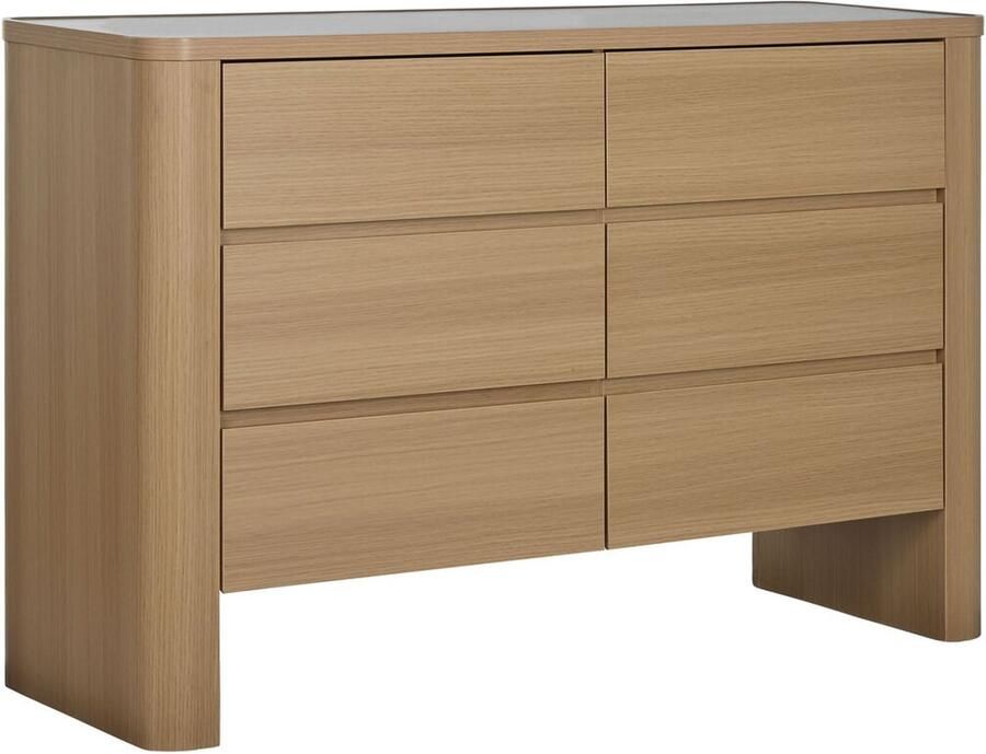 Home ESPRIT Ladenkast Natuurlijk Lichtgrijs Modern 120 x 40 x 80 cm