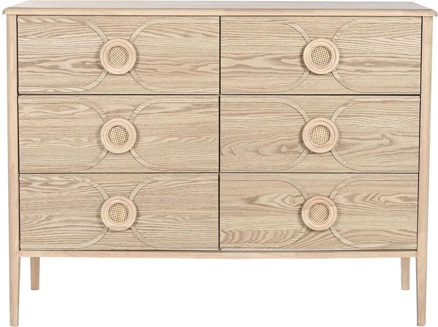 Home ESPRIT Ladenkast Natuurlijk Romantiek 120 x 40 x 90 cm