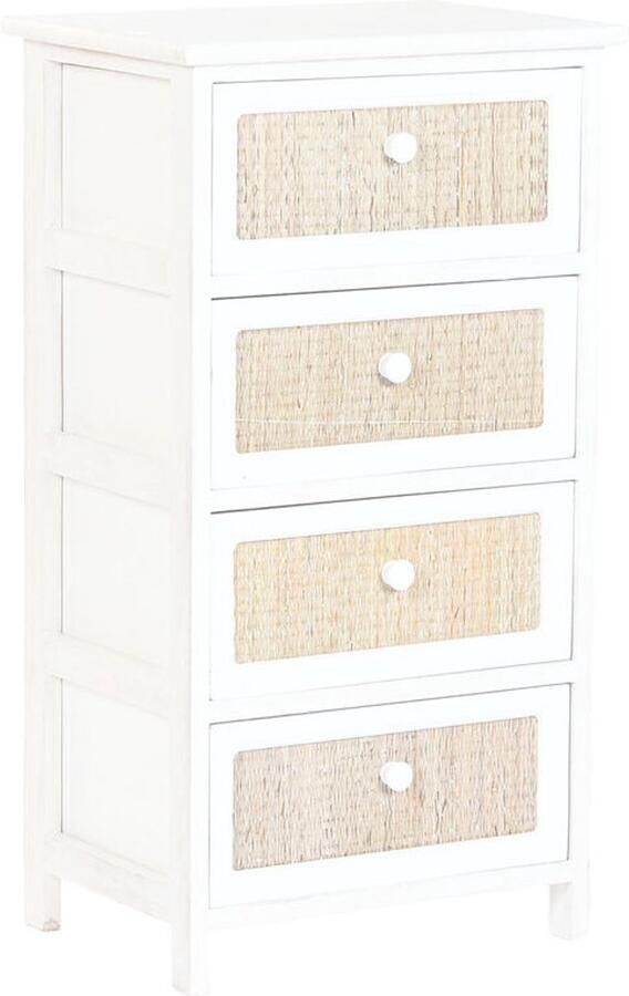 Home ESPRIT Ladenkast Wit Cottage Decapé 40 x 29 x 73 cm