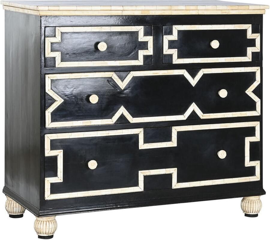 Home ESPRIT Ladenkast Zwart 111 x 51 x 99 cm