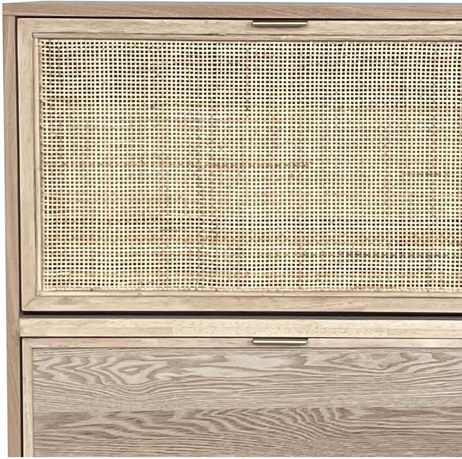 Home ESPRIT Nachtkastje Natuurlijk 58 x 38 x 50 cm