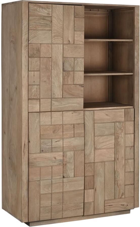 Home ESPRIT Planken Natuurlijk Mangohout 110 X 45 X 180 cm