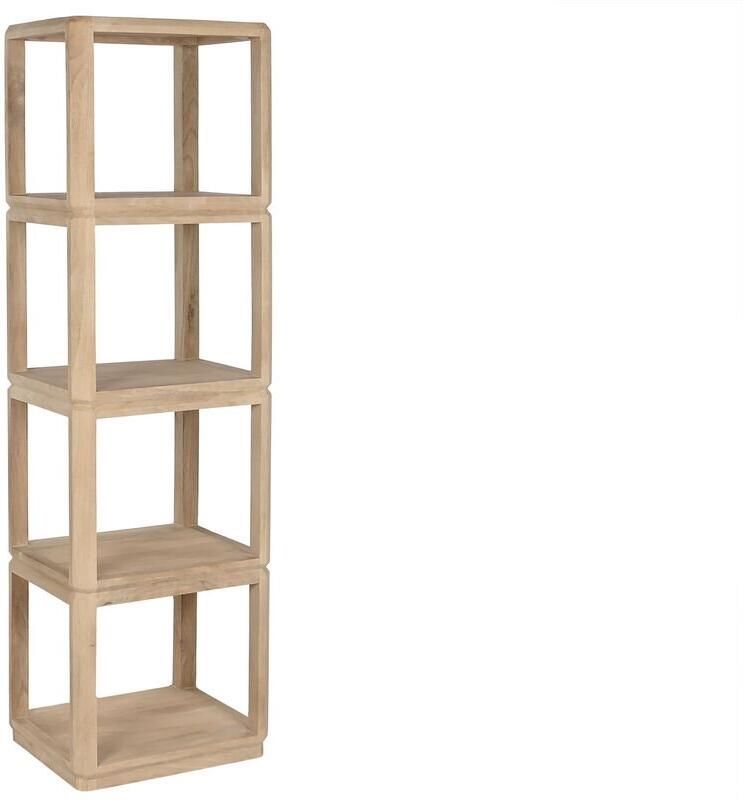 Home ESPRIT Planken Natuurlijk Mangohout 45 x 35 x 160 cm