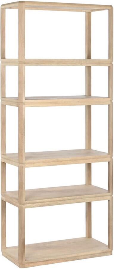 Home ESPRIT Planken Natuurlijk Mangohout 80 x 40 x 200 cm