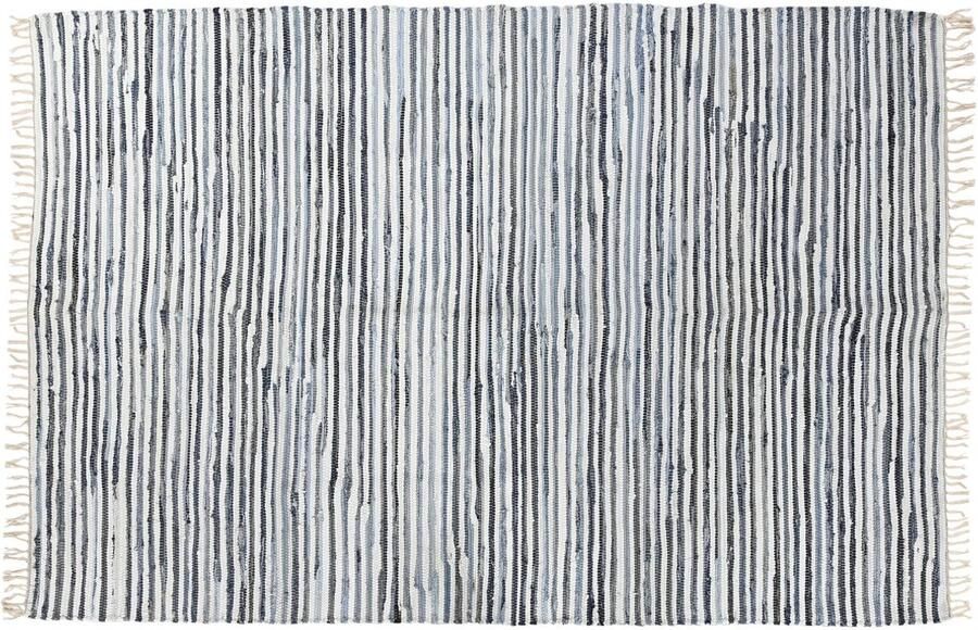 Home ESPRIT Tapijt Blauw Wit 160 x 230 x 0 5 cm