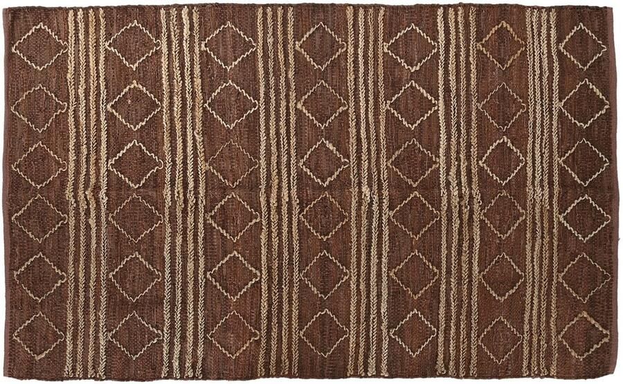 Home ESPRIT Tapijt Bruin Ruiten 160 x 230 x 1 cm