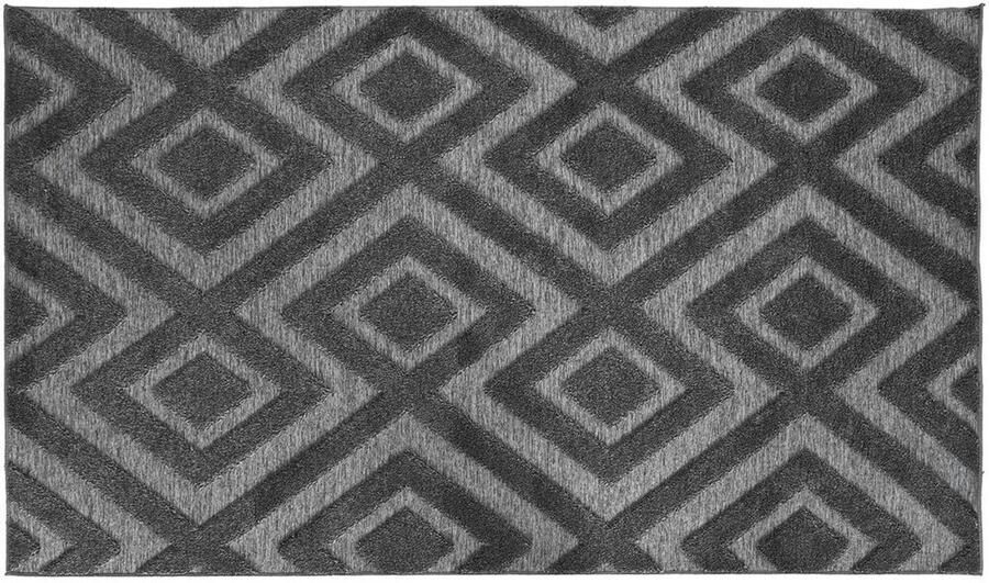 Home ESPRIT Tapijt Donker grijs 175 x 100 x 1 cm