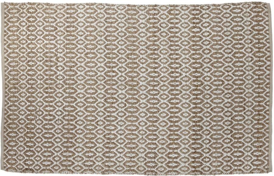 Home ESPRIT Tapijt Wit Bruin Boho 75 x 175 cm